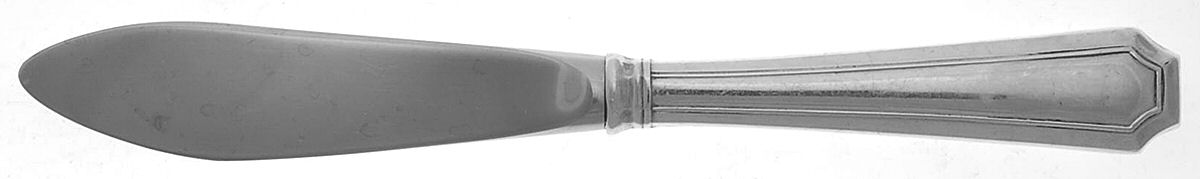 Fairfax (Sterling, 1910, No Monograms) Hollow Handle Master Butter Knife by Gorham Silver-1