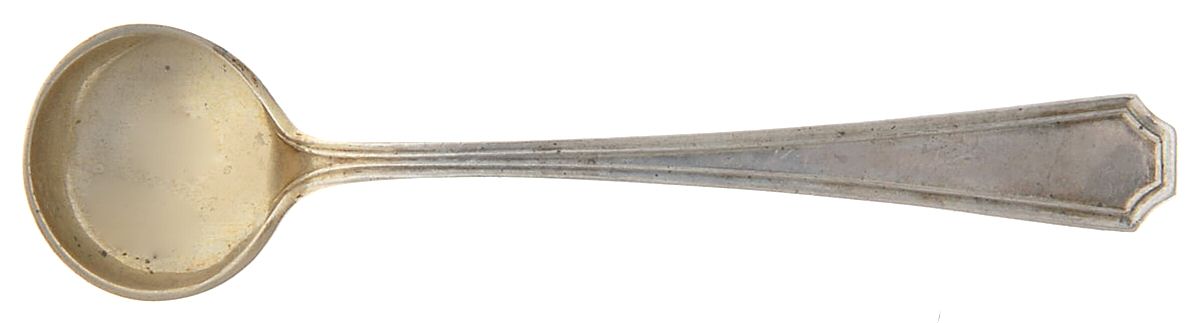 Fairfax (Sterling, 1910, No Monograms) Individual Salt Spoon by Gorham Silver-1