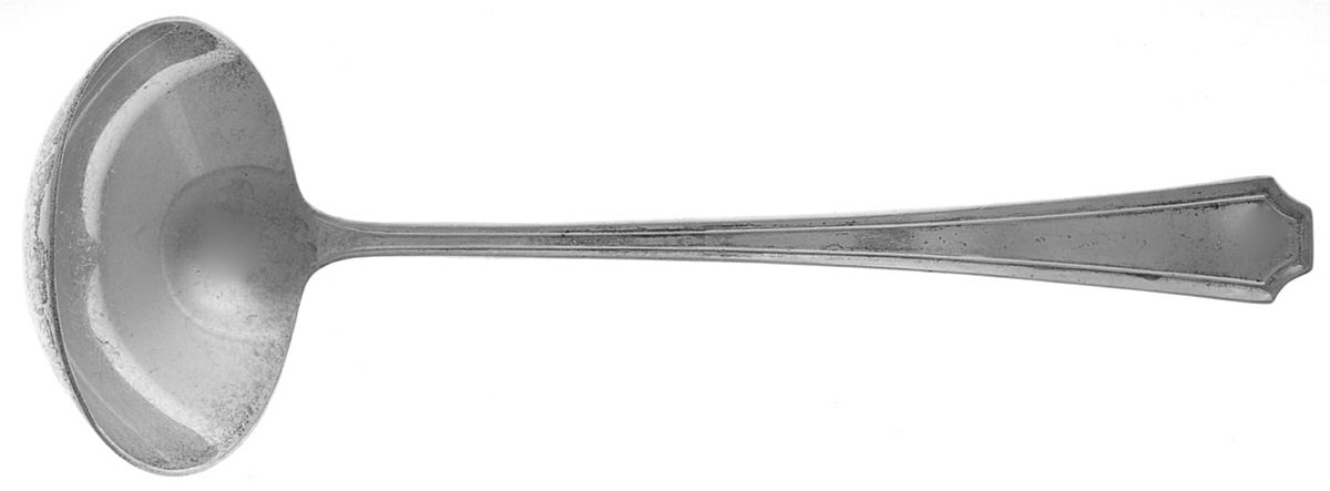 Fairfax (Sterling, 1910, No Monograms) Solid Piece Cream Ladle by Gorham Silver-1