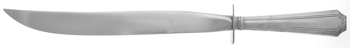 Fairfax (Sterling, 1910, No Monograms) Knife-Carving/Sm-Stn Bld/Steak by Gorham Silver-1