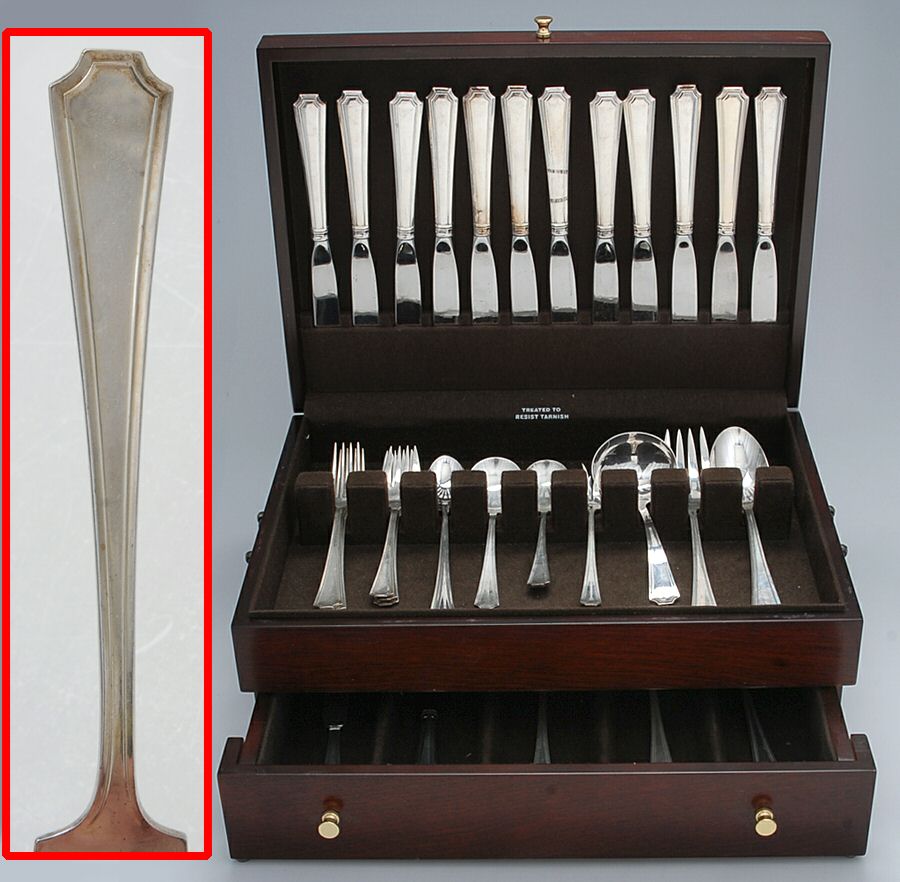 Fairfax (Sterling, 1910, No Monograms) 104 Piece Set by Gorham Silver-1