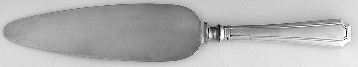 Fairfax (Sterling, 1910, No Monograms) Pie Server with Stainless Blade by Gorham Silver-1