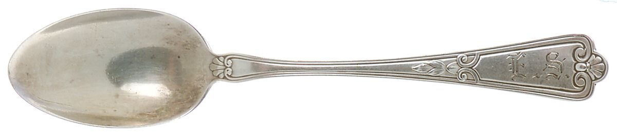 Farnham (Sterling, 1912) Monogram Five O'Clock Teaspoon by Gorham Silver-1