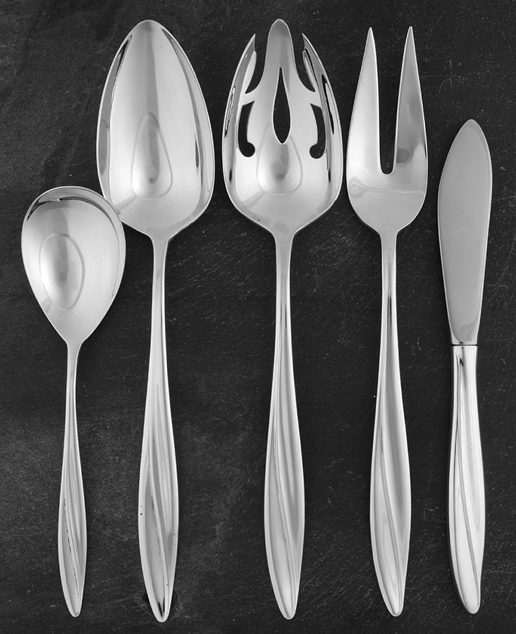 Firelight (Sterling, 1959) 5 Piece Hostess Set by Gorham Silver-1