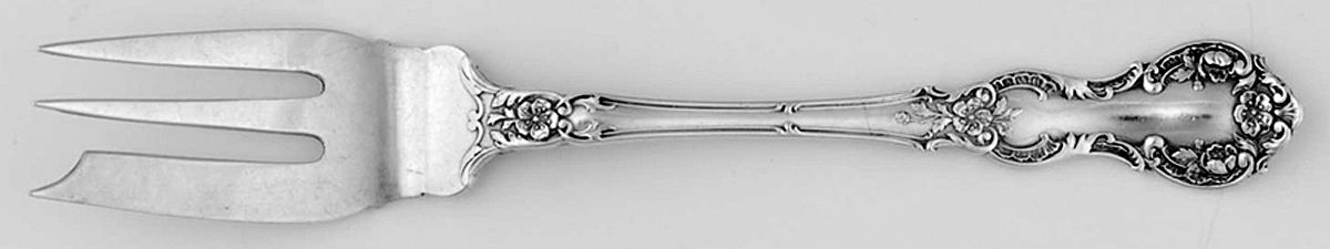 Fleury (Sterling, 1909, No Monograms) Old Style Pickle Fork by Gorham Silver-1
