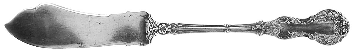 Fleury (Sterling, 1909, No Monograms) Flat Handle Master Butter Knife by Gorham Silver-1