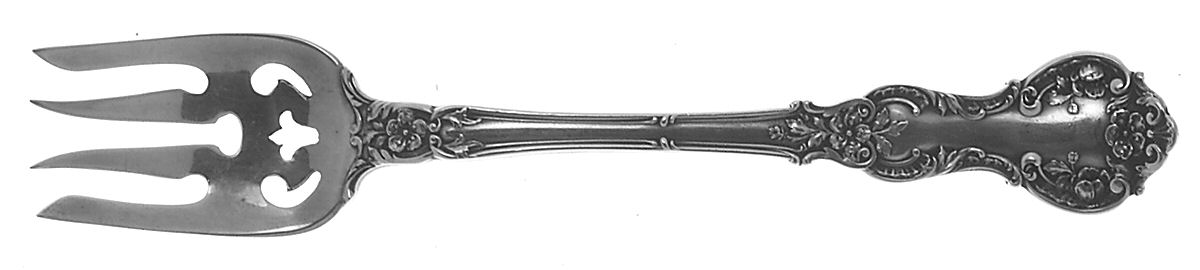 Fleury (Sterling, 1909, No Monograms) Large Ramekin Fork by Gorham Silver-1