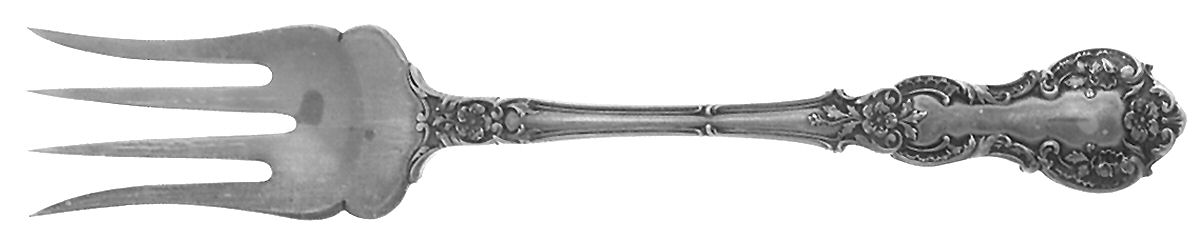 Fleury (Sterling, 1909, No Monograms) Small Chipped Beef Fork by Gorham Silver-1