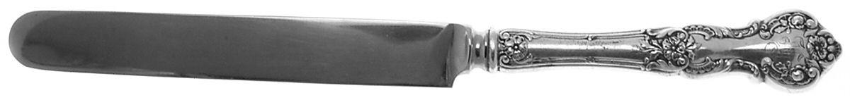 Fleury (Sterling, 1909, No Monograms) Blunt Hollow Knife with Bolster by Gorham Silver-1