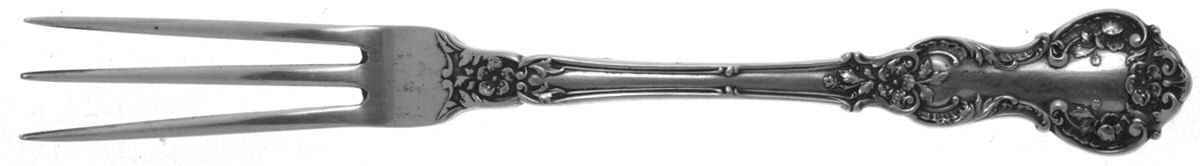 Fleury (Sterling, 1909, No Monograms) Lemon Fork by Gorham Silver-1