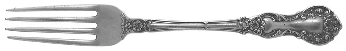 Fleury (Sterling, 1909, No Monograms) Fork by Gorham Silver-1