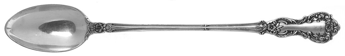 Fleury (Sterling, 1909, No Monograms) Iced Tea Spoon by Gorham Silver-1