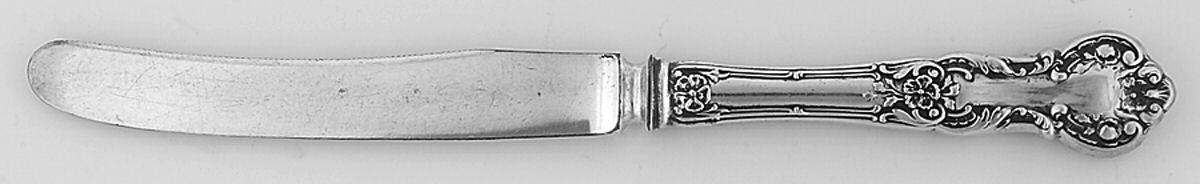 Fleury (Sterling, 1909, No Monograms) Orange Knife with Silverplate Blade by Gorham Silver-1