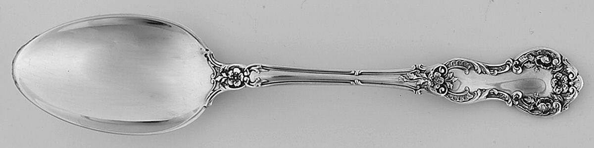 Fleury (Sterling, 1909, No Monograms) Dessert/Oval Soup Spoon by Gorham Silver-1