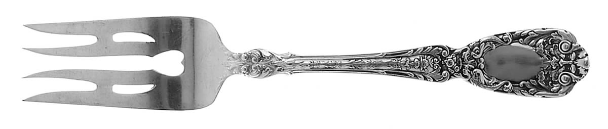 Florentine-Florenz (Sterling, 1901) Pastry Fork by Gorham Silver-1