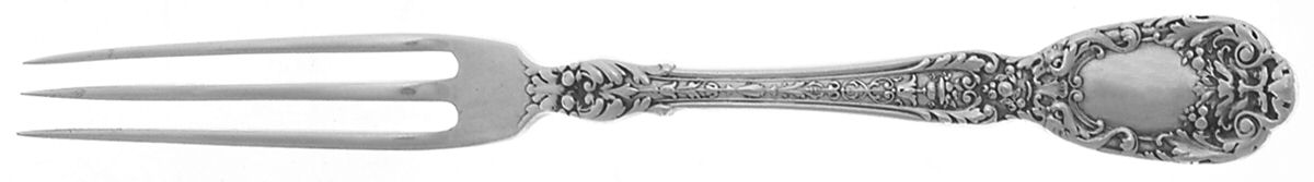 Florentine-Florenz (Sterling, 1901) Strawberry Fork by Gorham Silver-1