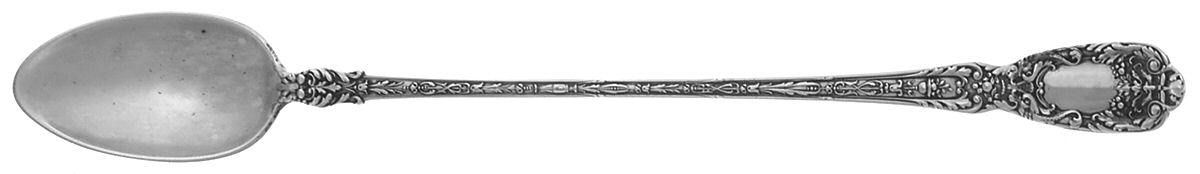 Florentine-Florenz (Sterling, 1901) Iced Tea Spoon by Gorham Silver-1