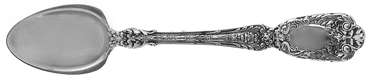 Florentine-Florenz (Sterling, 1901) Large Sherbet Spoon by Gorham Silver-1