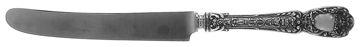 Florentine-Florenz (Sterling, 1901) Old French Hollow Knife with Bolster by Gorham Silver-1