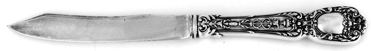 Florentine-Florenz (Sterling, 1901) Individual Fruit Knife with Silverplate Blade by Gorham Silver-1