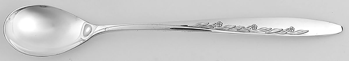 Flower Song (Silverplate, 1955) Iced Tea Spoon by Gorham Silver-1