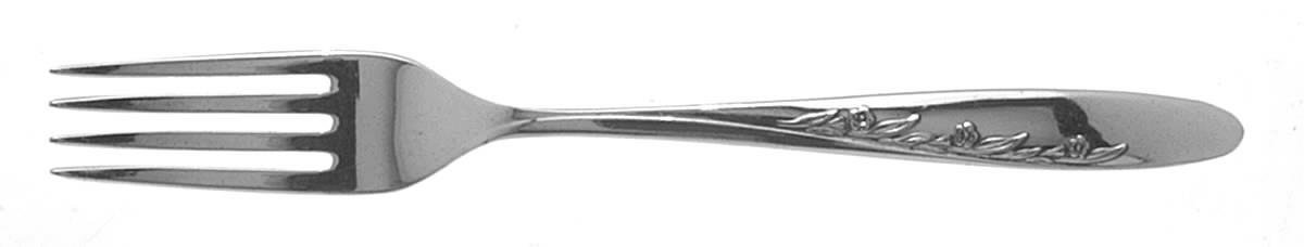 Flower Song (Silverplate, 1955) Fork by Gorham Silver-1