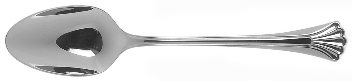 Fluted Shell (Stainless) Place/Oval Soup Spoon by Gorham Silver-1