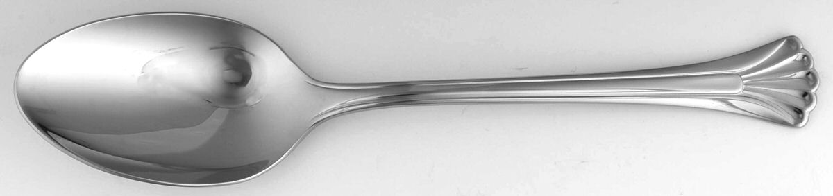 Fluted Shell (Stainless) Tablespoon (Serving Spoon) by Gorham Silver-1