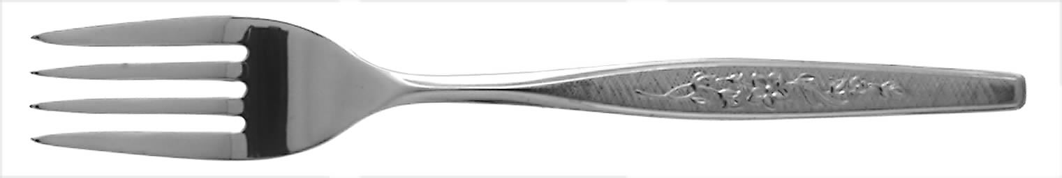 Flower Song (Stainless) Individual Salad Fork by Gorham Silver-1