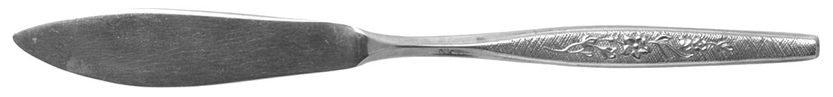 Flower Song (Stainless) Flat Handle Master Butter Knife by Gorham Silver-1