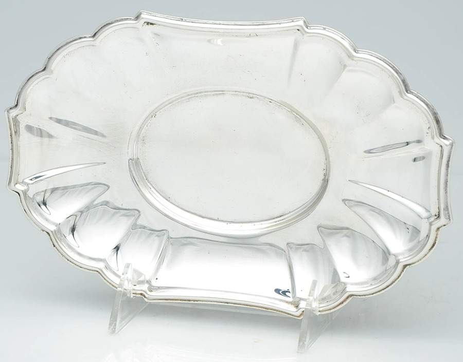 Fluted (Plated, Hollowware, Heritage) Plated Gravy Underplate by Gorham Silver-1