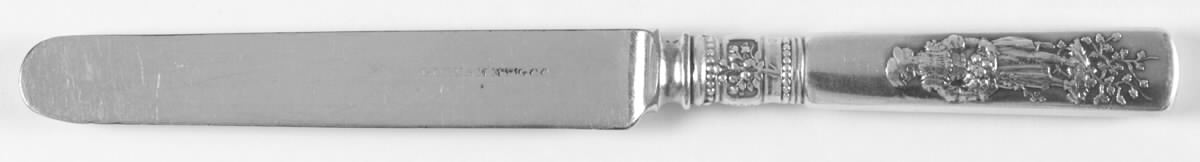 Fontainebleau (Sterling, 1880, No Monograms) Blunt Hollow Knife with Bolster by Gorham Silver-1