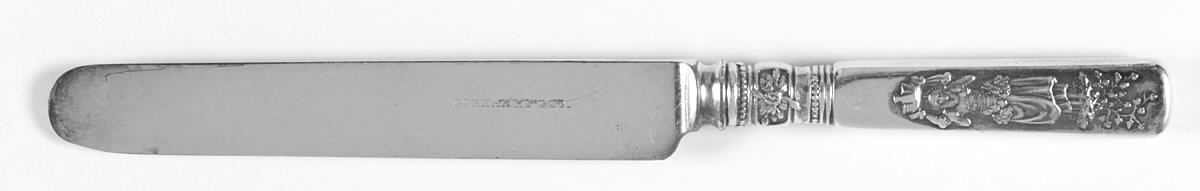 Fontainebleau (Sterling, 1880, No Monograms) Blunt Hollow Knife with Bolster by Gorham Silver-1