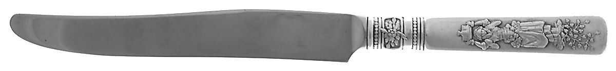 Fontainebleau (Sterling, 1880, No Monograms) New Style New French Hollow Knife by Gorham Silver-1