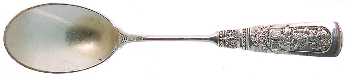 Fontainebleau (Sterling, 1880, No Monograms) Ice Cream Spoon Individual by Gorham Silver-1
