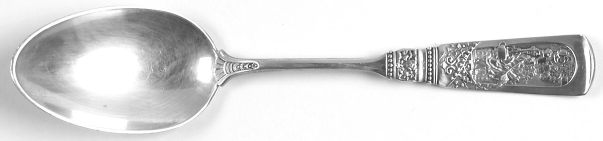 Fontainebleau (Sterling, 1880, No Monograms) Teaspoon by Gorham Silver-1