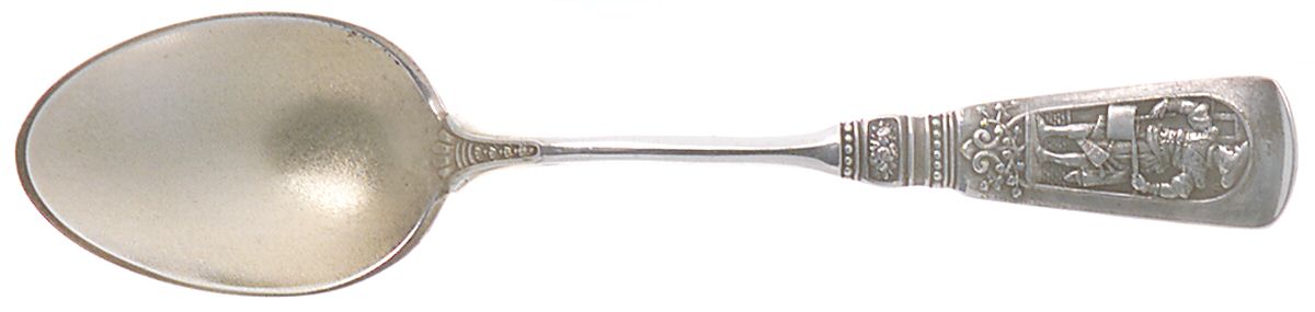 Fontainebleau (Sterling, 1880, No Monograms) Demitasse Spoon by Gorham Silver-1