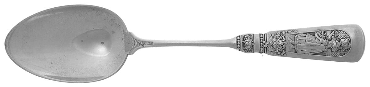 Fontainebleau (Sterling, 1880, No Monograms) Dessert/Oval Soup Spoon by Gorham Silver-1