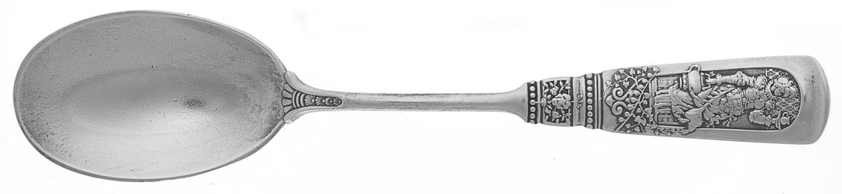 Fontainebleau (Sterling, 1880, No Monograms) Ice Cream Spoon Individual by Gorham Silver-1