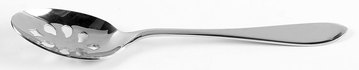 Georgetown New (Stainless-Elegance, 1983) Pierced Tablespoon (Serving Spoon) by Gorham Silver-1