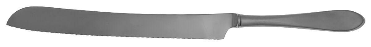 Georgetown-Old (Stainless) Wedding Cake Knife with Stainless Blade HC by Gorham Silver-1