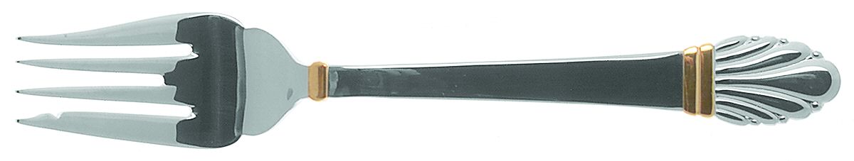 Golden Adria (Stainless, Gold Accent) Individual Salad Fork by Gorham Silver-1