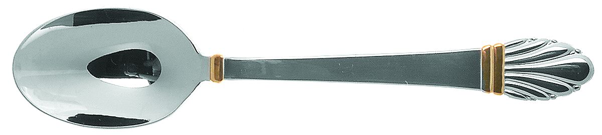 Golden Adria (Stainless, Gold Accent) Teaspoon by Gorham Silver-1