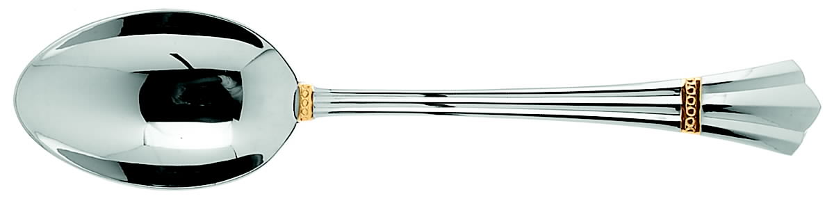 Golden Danube (Stainless) Tablespoon (Serving Spoon) by Gorham Silver-1