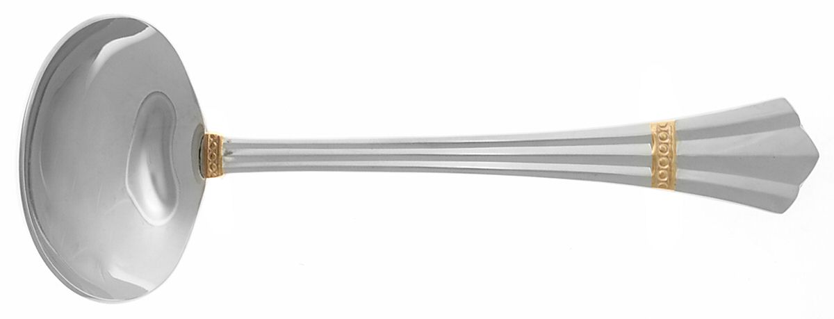 Golden Danube (Stainless) Solid Gravy Ladle by Gorham Silver-1