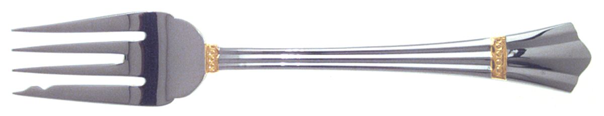 Golden Danube (Stainless) Individual Salad Fork by Gorham Silver-1