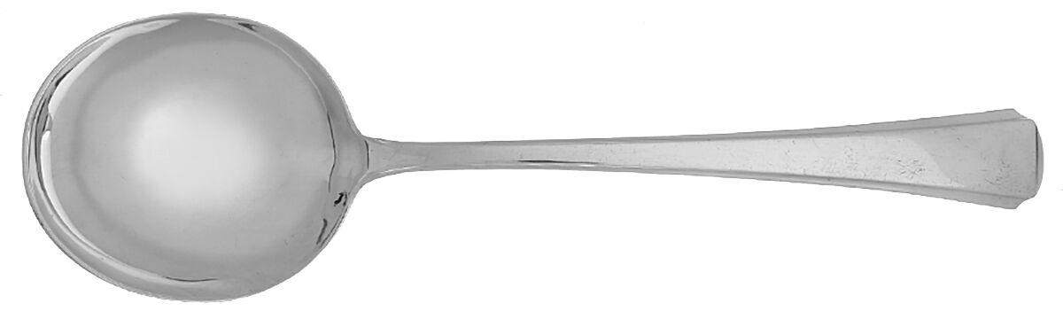 Governor's Lady (Sterling, 1937) Round Bowl Soup Spoon (Gumbo) by Gorham Silver-1