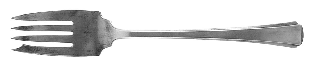 Governor's Lady (Sterling, 1937) Small Solid Cold Meat Serving Fork by Gorham Silver-1