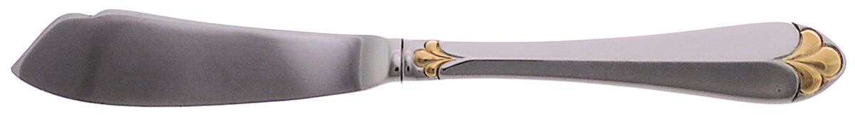 Golden Legacy (Stainless, Gold Accent) Hollow Handle Master Butter Knife by Gorham Silver-1