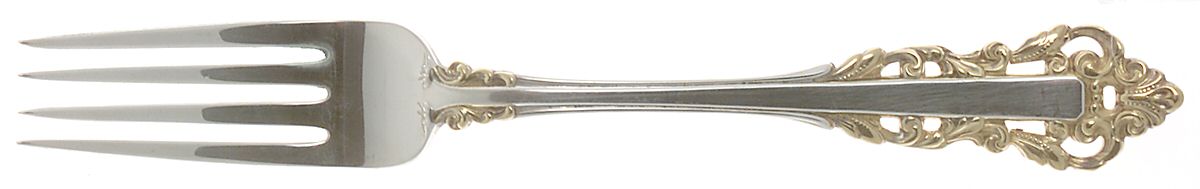 Golden Medici (Sterling, 1971) Fork by Gorham Silver-1